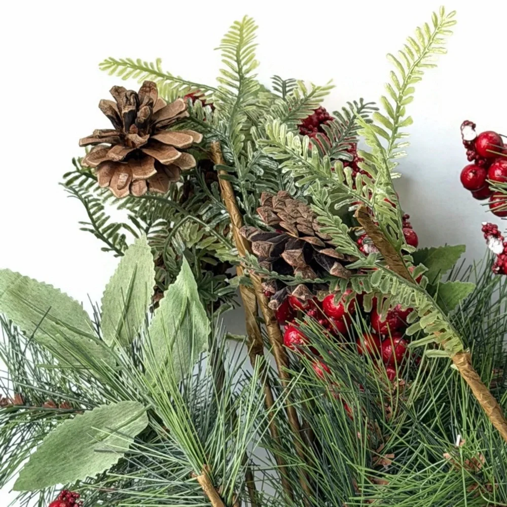 Christmas Floral Decor Lot
